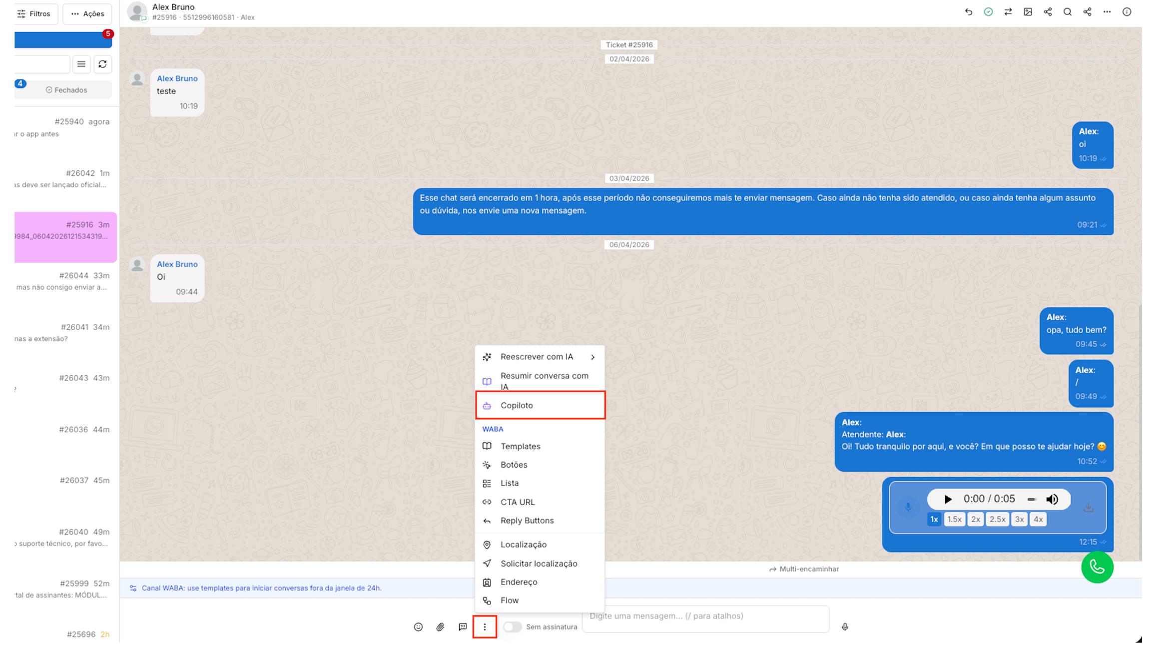 Copiloto de IA — Bots e IA