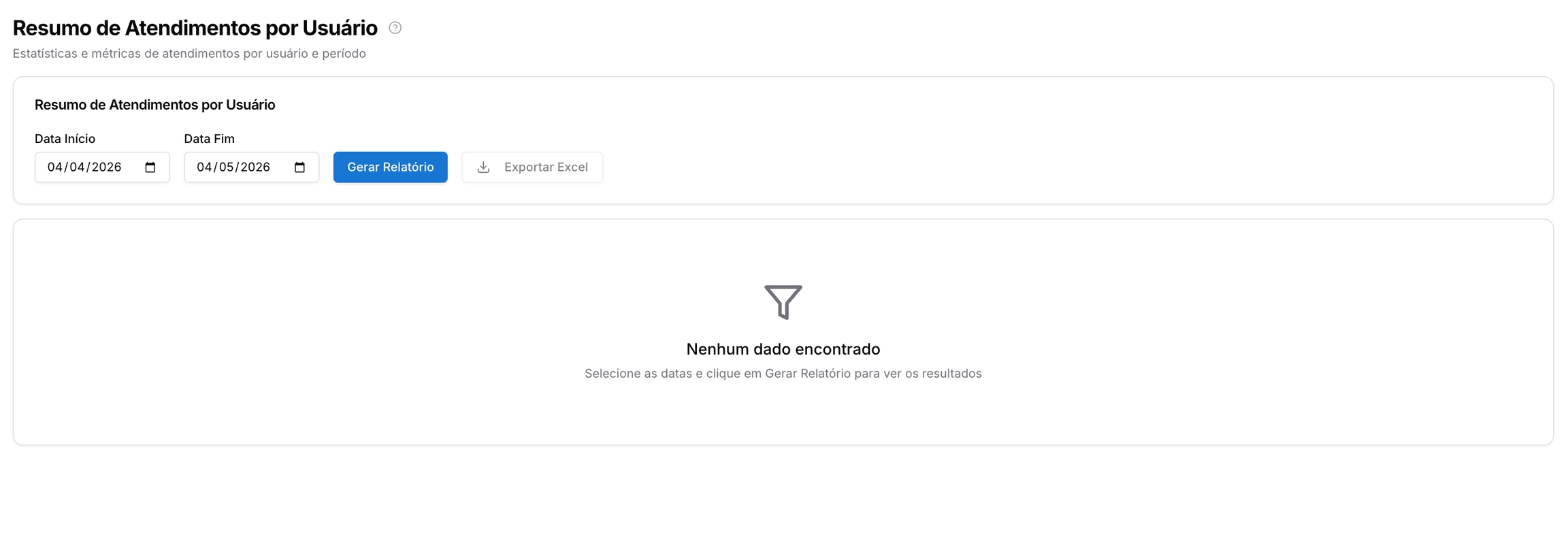 Relatórios — Análises e Registros