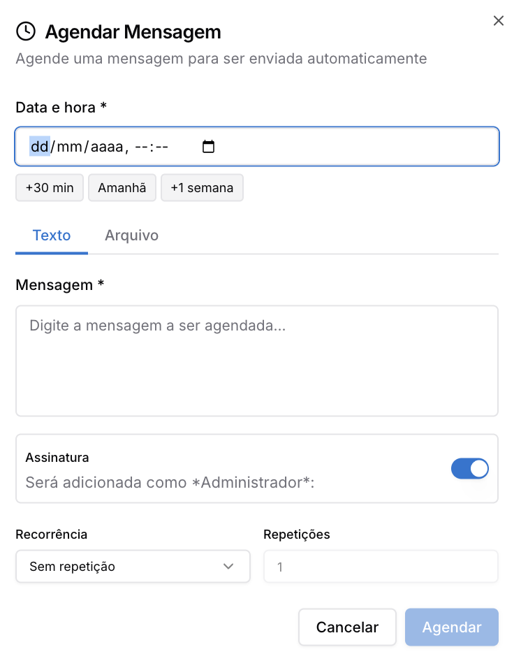 Acesso Rápido - Atendimento — Tela de Atendimento